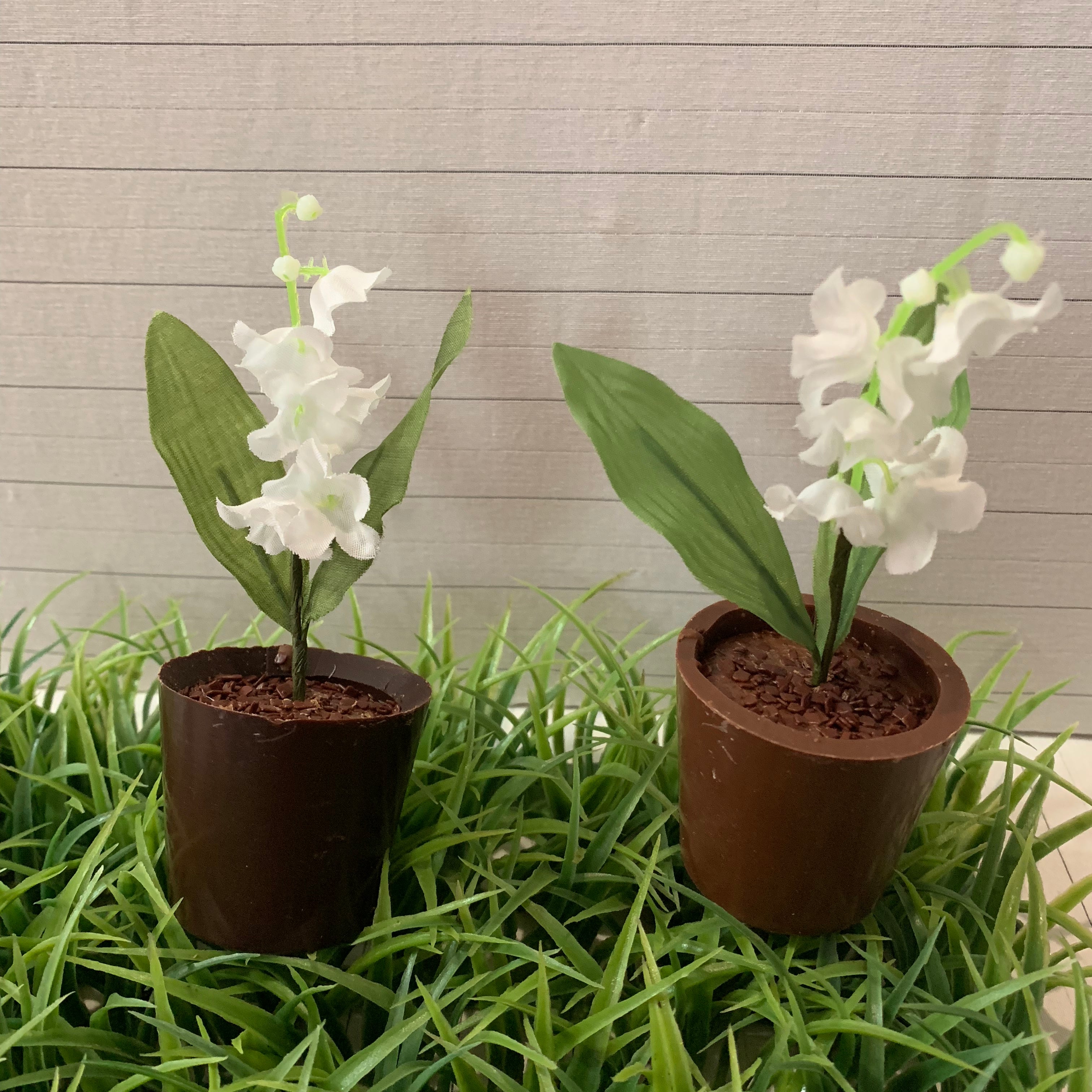 POT DE MUGUET #praliné à l'ancienne
