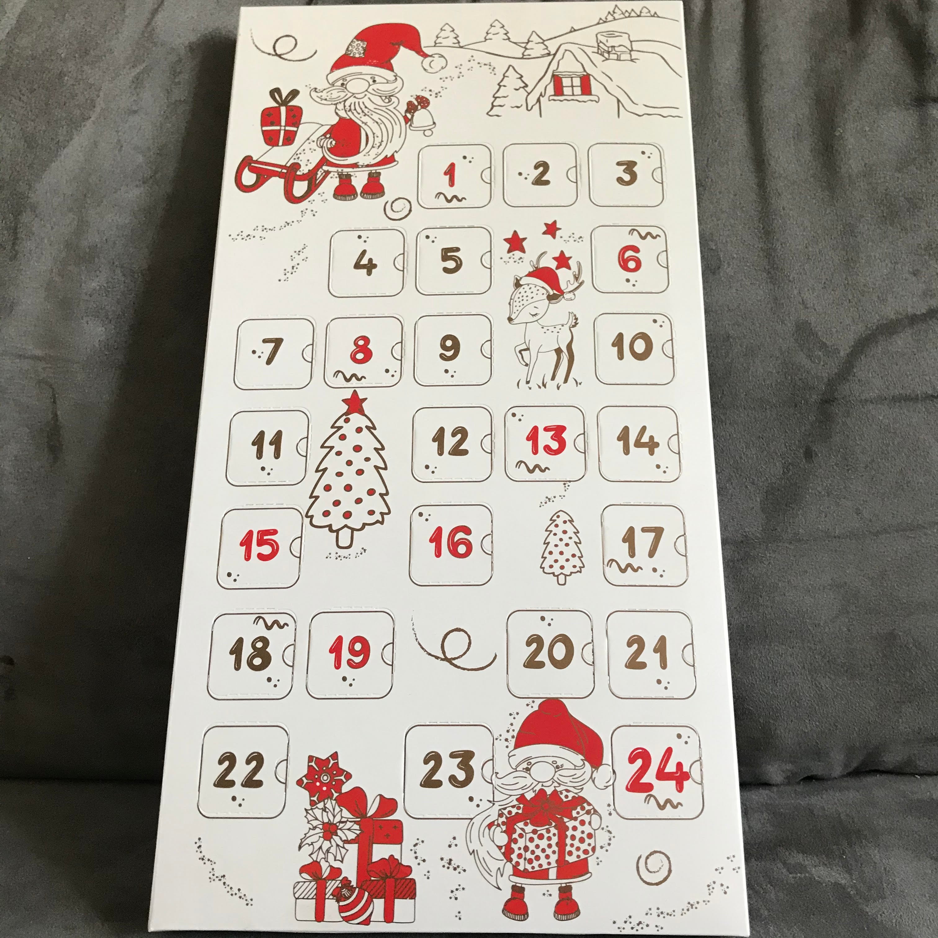 Calendrier Avent Noël