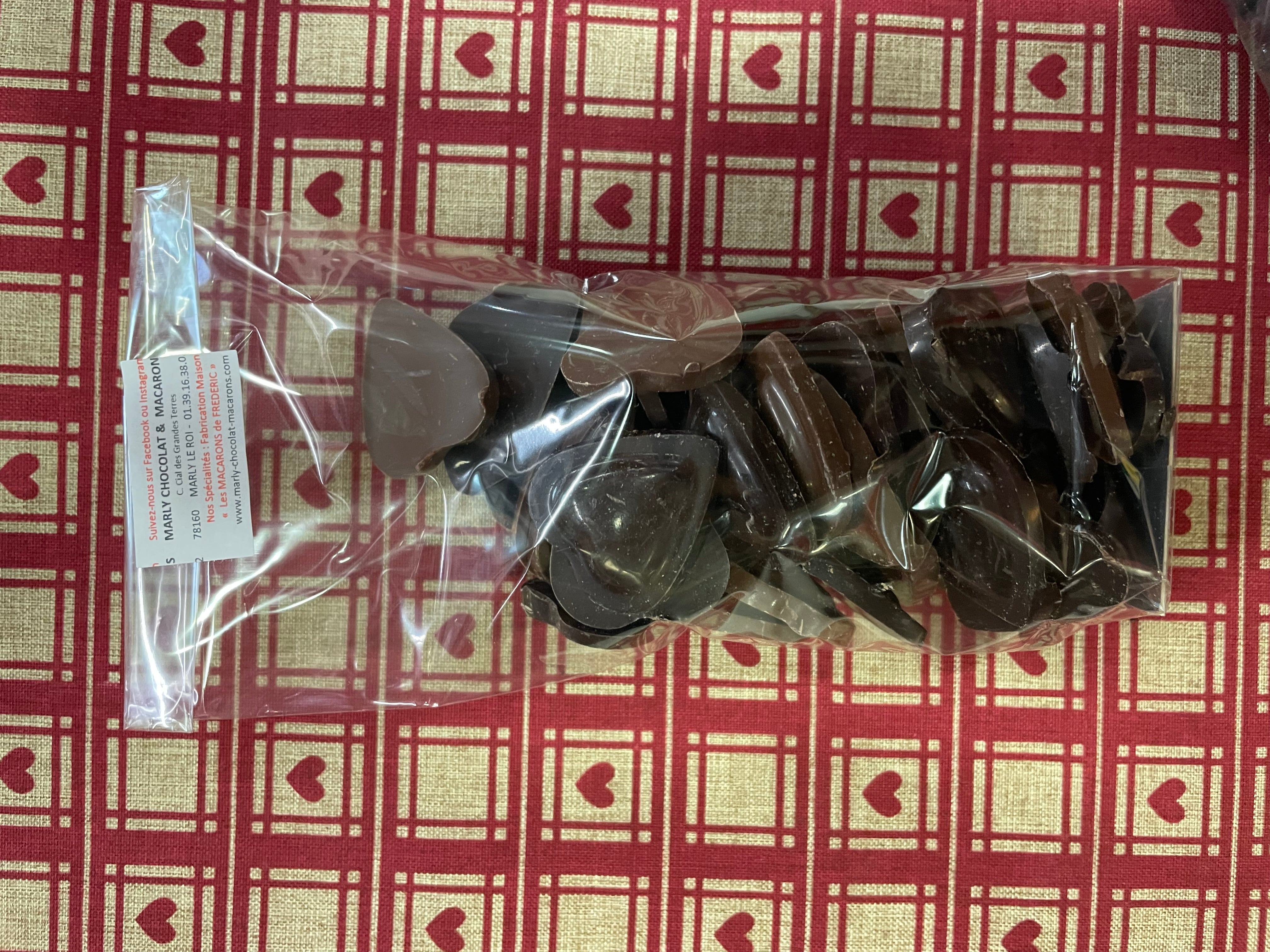 Sachet de fritures cœurs artisanales 200 grammes