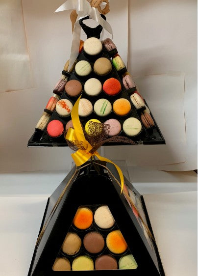 LES MACARONS DE FREDERIC EN PYRAMIDES **uniquement sur commande**