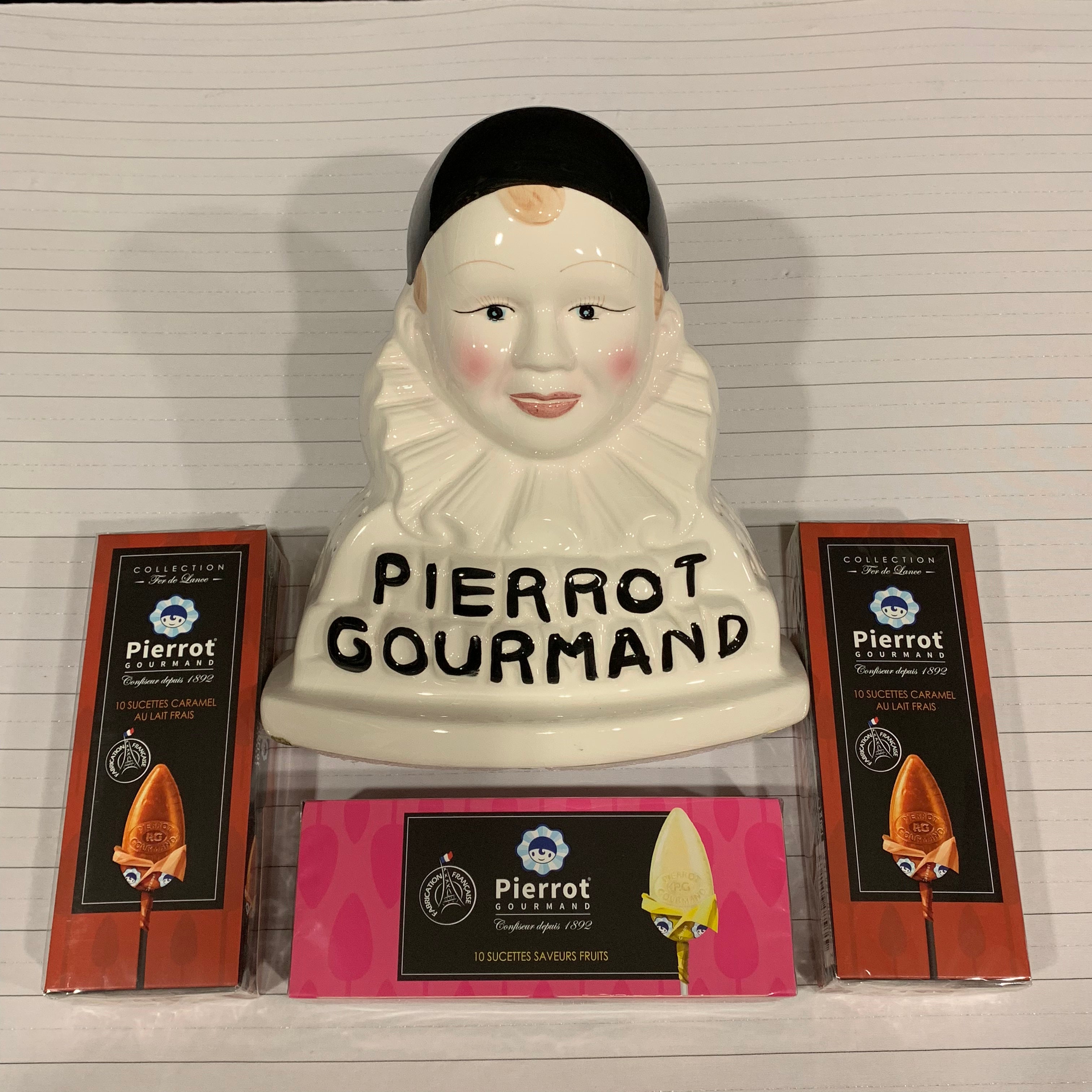Sucette Pierrot Gourmand au caramel